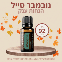 שמן אתרי אקליפטוס 15 מ"ל Eucalyptus